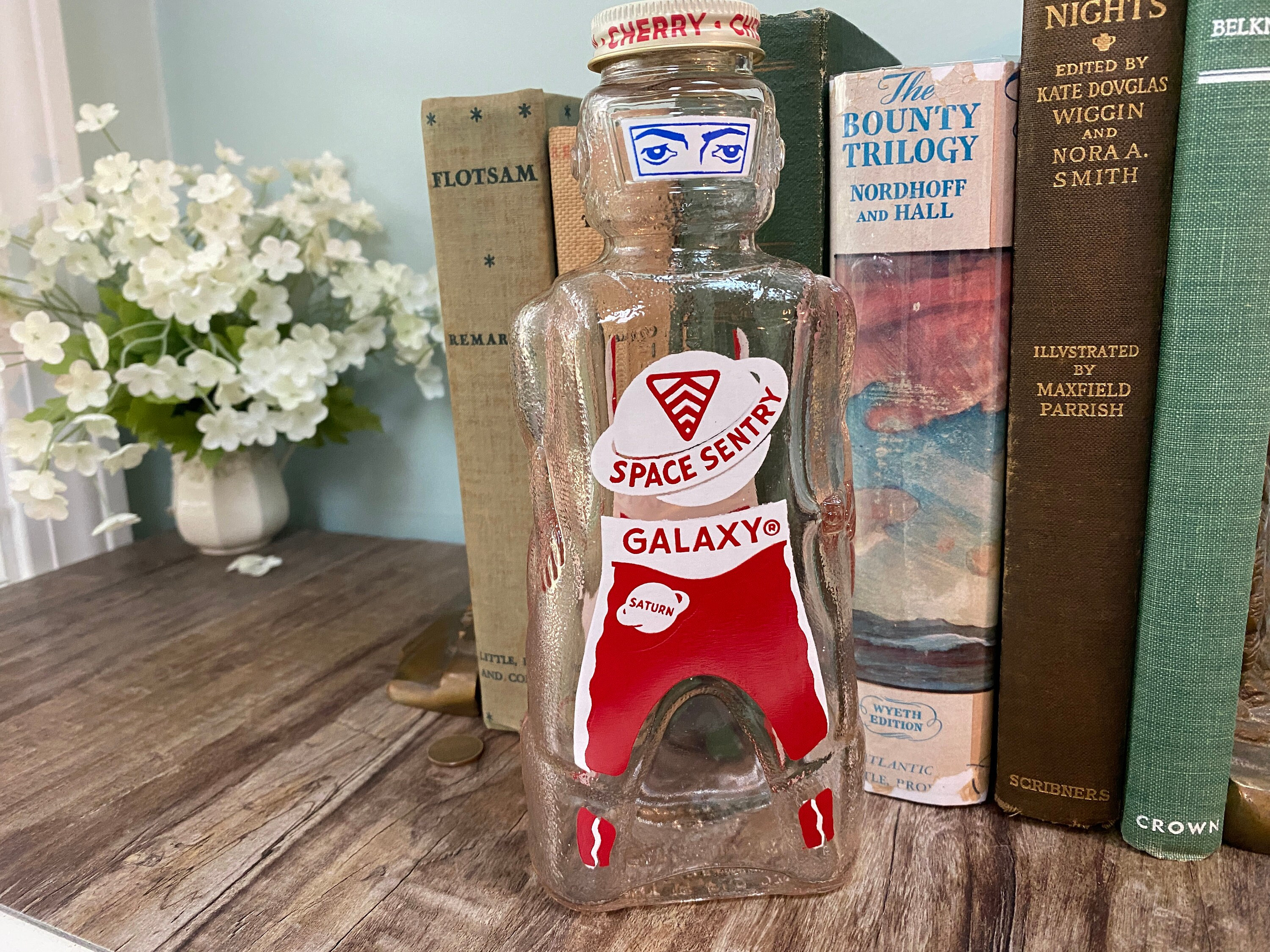 専用　1953年　ギャラクシー　スペースマン　ボトル　瓶　フルセット　アメトイ GALAXY SPACEMAN BOTTLE / ギャラクシー スペースマン ボトル