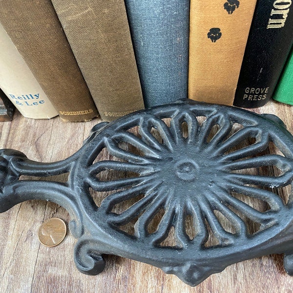 Cast Iron Trivet Etsy