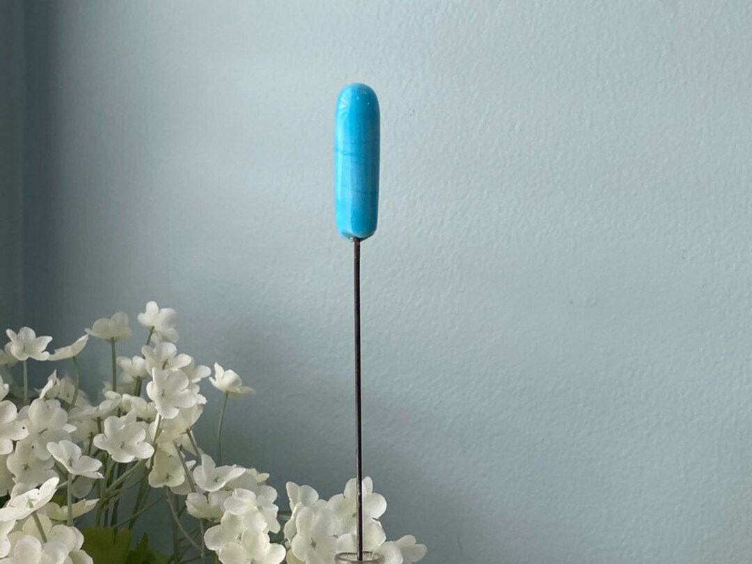 Stacked Turquoise  Hat Pin main image 1