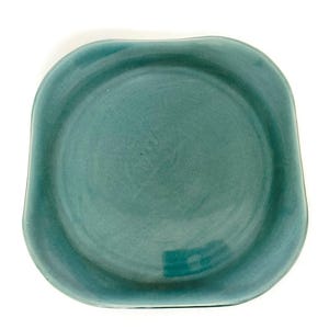 Mid Century Modern Russel Wright Platter Steubenville American Modern in Seafoam