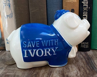Vintage Soap Advertising Piggy Bank