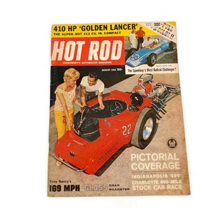 Vintage Hot Rod Magazine - Etsy