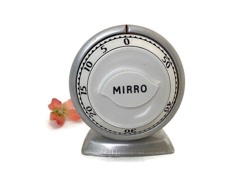 Vintage Mirro Matic Kitchen Timer 1950s Kitchen Collectible Etsy