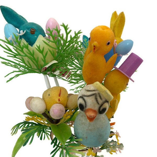 Easter Floral Picks Etsy