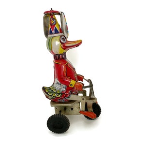 Vintage Tin Toy Wind Up Blic Collectible