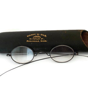 Antique Eyeglasses and Case Roslindale, Massachusetts