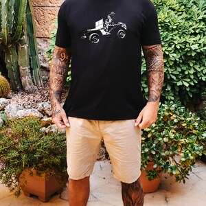 Joy Ride, Short-Sleeve Unisex T-Shirt, Jeep tshirt, offroad tshirt, overland tshirt, willys tshirt image 6