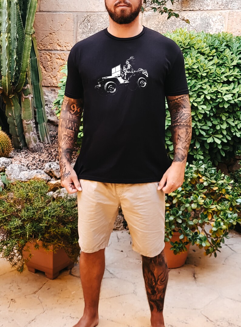Joy Ride, Short-Sleeve Unisex T-Shirt, Jeep tshirt, offroad tshirt, overland tshirt, willys tshirt image 6
