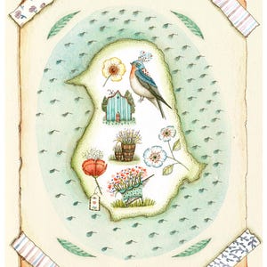 Haven - impressão da ilustração original