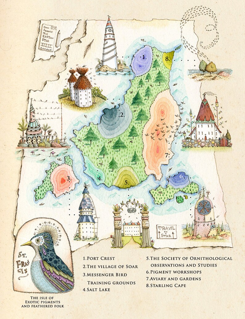 The Isle of St Francis Postcard Set image 2