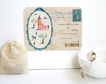 Paper Garden no.2 - Postcard Set