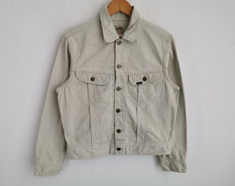 Lee Jacket vintage des années 90 Lee Westerner Trucker Jeans Jacket Made In Japan Taille M