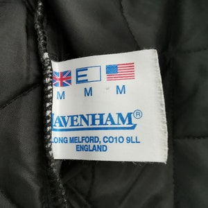 Lavenham Jacket Vintage 90s Lavenham Nylon Jacket Made In England Size S image 7
