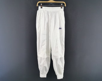 Asics Pants Size L Vintage Asics Track Pants Made In Japan Waist 24-30