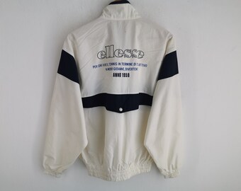 Ellesse Jacke Vintage Ellesse Farbblock Windjacke Größe M