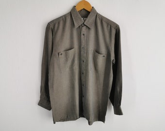 Pierre Balmain Shirt Vintage Pierre Balmain Button Down Shirt Size M