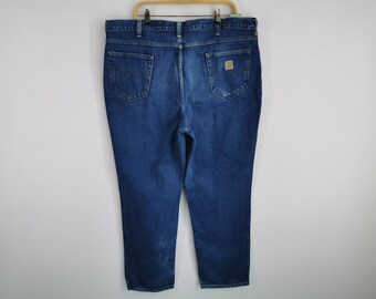 Distressed Carhatt Jeans Vintage Carhatt Relaxed Fit Denim Jeans Größe 44/42x32