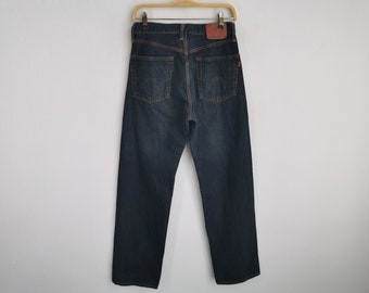 Edwin Jeans Vintage 90's Edwin Lot 505x Selvedge Denim Jeans Made In Japan Size 30/29x34