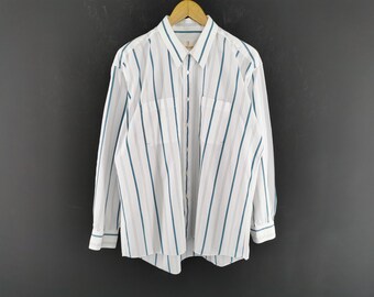 Trussardi Shirt Vintage Trussardi Checkered Button Down Shirt Made In Japan Size XL
