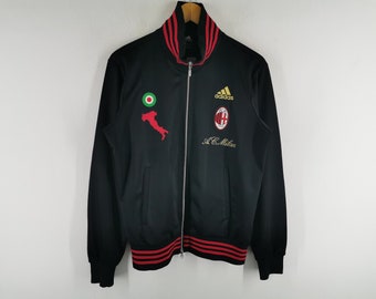 Adidas Jacket Vintage 90's Adidas AC Milan Track Jacket Made In Japan Size XL