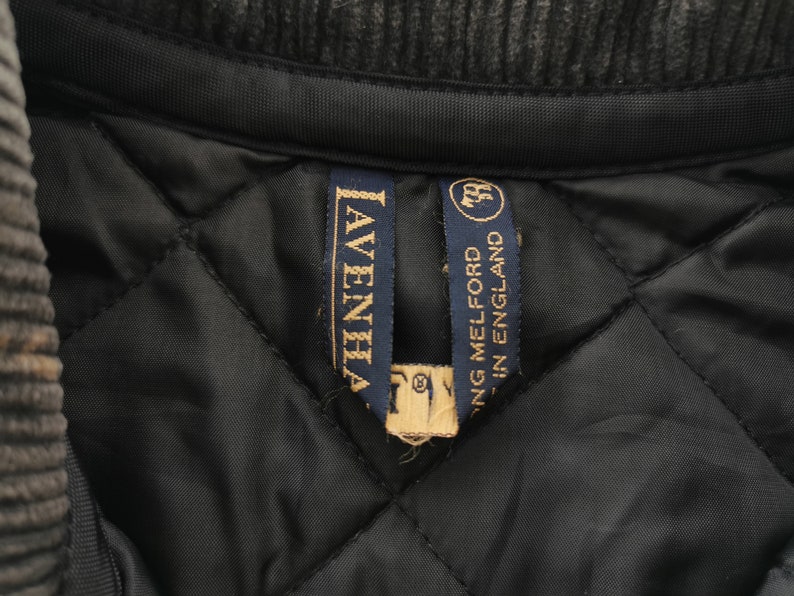 Lavenham Jacket Vintage 90s Lavenham Nylon Jacket Made In England Size S image 5