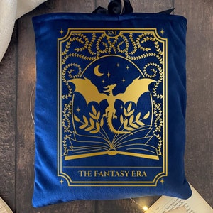 THE FANTASY ERA - Bleu Or - Pochette à livres