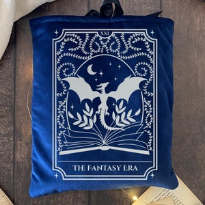 THE FANTASY ERA - Bleu Argent - Pochette à livres
