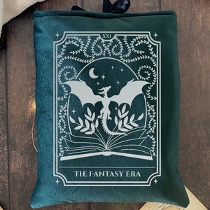 THE FANTASY ERA - Vert Argent - Pochette à livres