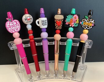 Custom Made Beaded Pens