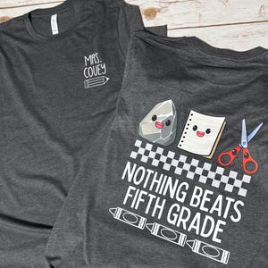 Rock, Paper, Scissors Teacher Shirt