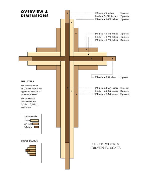 DIY Wooden Cross Scrap Wood Money Making Project! 