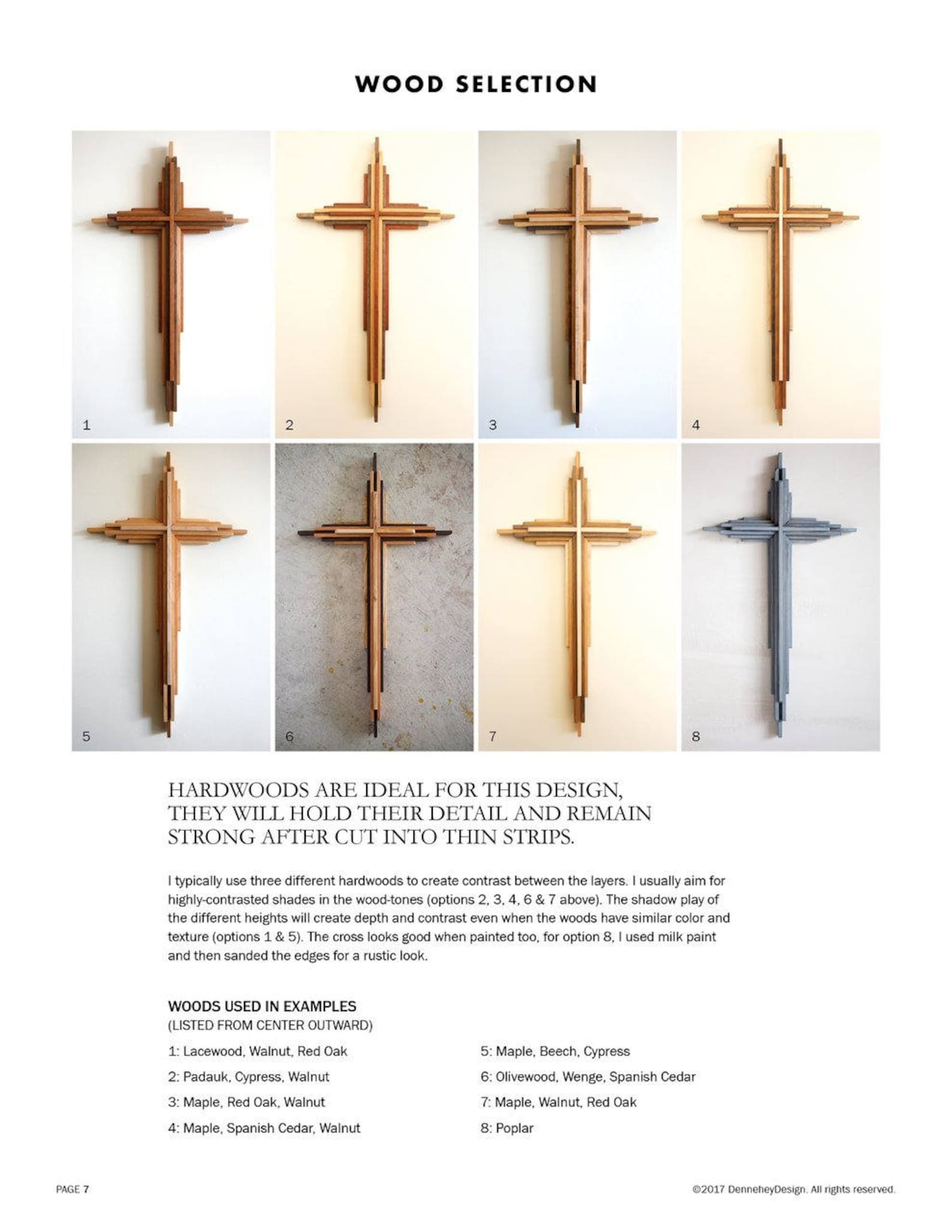 DIY Wooden Cross Plans 20inches Tall Etsy