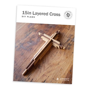 DIY 15-inch Wood Cross Plans