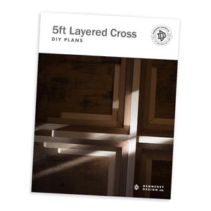 Five Foot Tall  Wooden Cross Plans