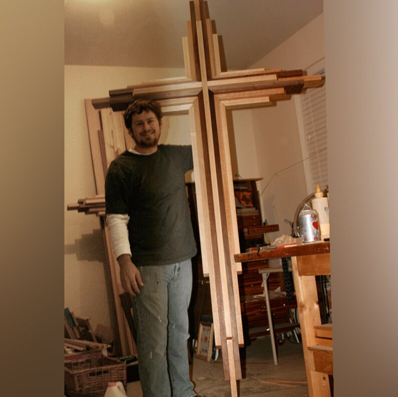 Eight-Foot-Tall DIY Wooden Cross Plans