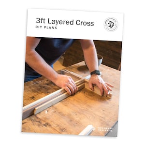 Three Foot Tall  Wooden Cross Plans