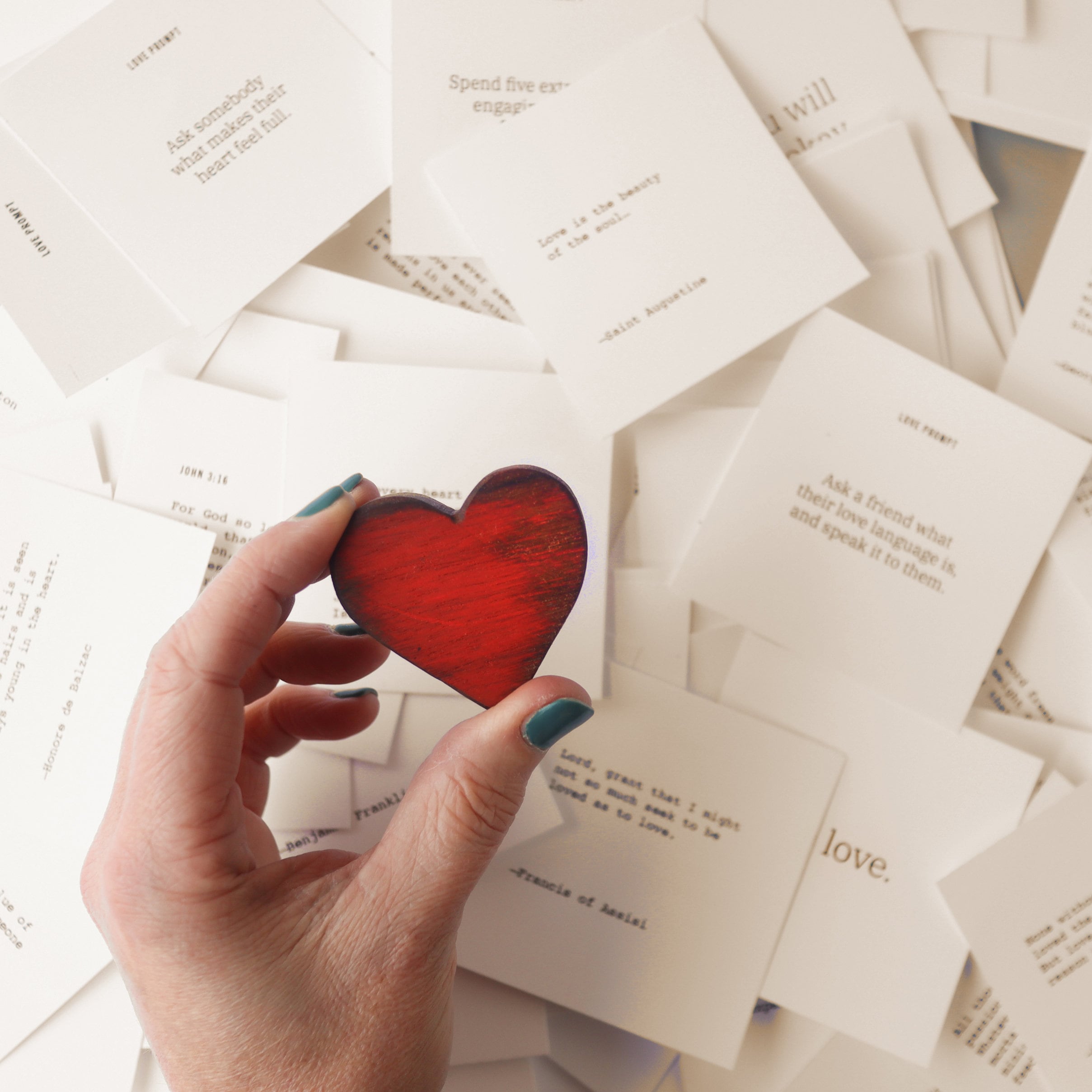 Love Box ~ little match box of inspiring quotes – Tending Joy