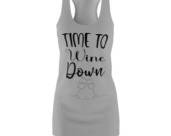 Women's Cut & Sew Racerback Dress (AOP)