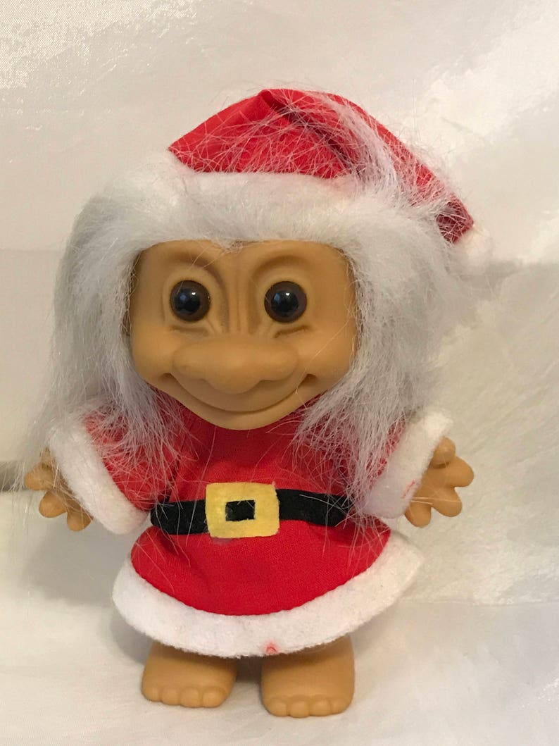 santa troll doll