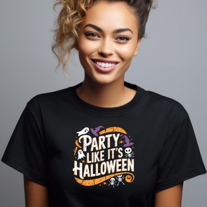 Funny Adult Halloween PartyTee,Funny Ghost Shirt,Spooky Halloween T shirt,Halloween GagTee,Adult Funny Halloween Tee,Halloween Party Shirt