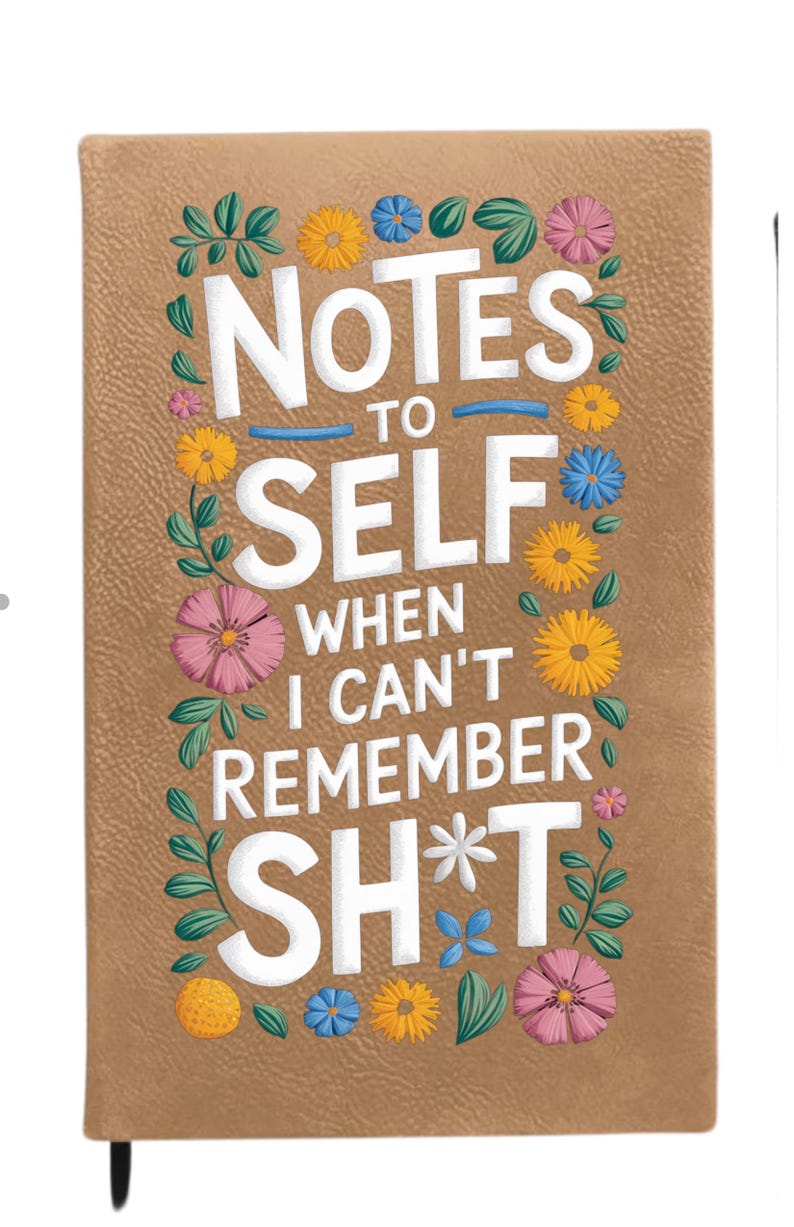 Journal,everyday Journal,adult Leatherette Journal,lined Note Pad ...