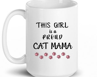 Cat lover mug, cat mom, cat mug, animal lover mug, cat mom gift, cat mom mug, birthday gift for cat lover, funny cat mug,cute cat mom mug