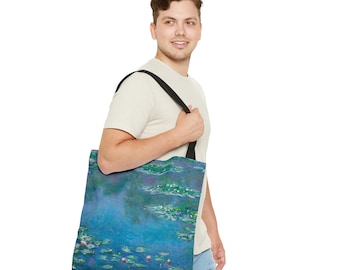 Monet Seerosen Einkaufstasche - Geschenk für Künstler - Kunstliebhaber - Gemälde von Claude Monet -