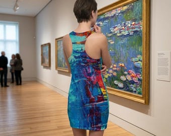 Artsy Women's Racerback Dress