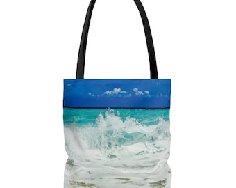 Beach Splash Tote Bag