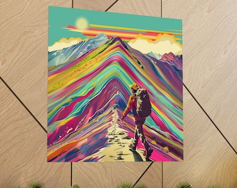 Rainbow Runner: Viaje a Vinicunca, la hermosa montaña de los siete colores