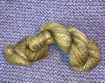 Hand spun wool yarn