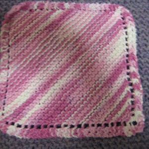 Knit Cotton Dishcloths image 4