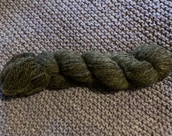 Hand spun wool yarn