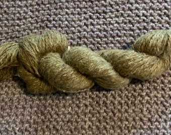 Hand spun wool yarn